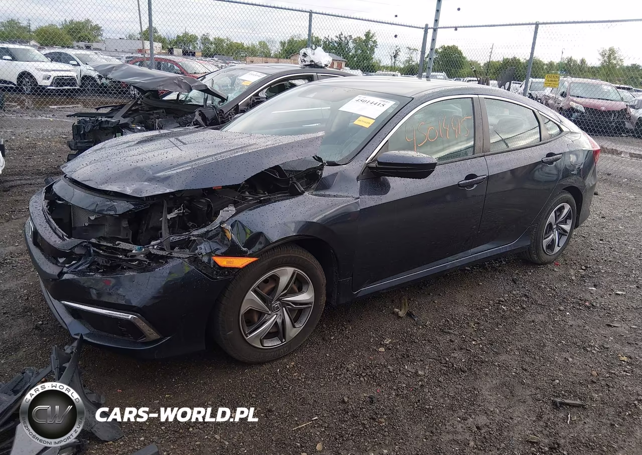 2020 Honda Civic Lx VIN:2HGFC2F6XLH567276 - 2