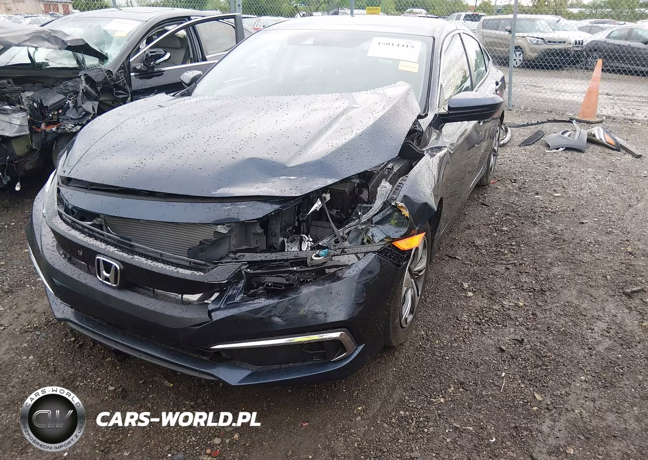 2020 Honda Civic Lx VIN:2HGFC2F6XLH567276 - 6