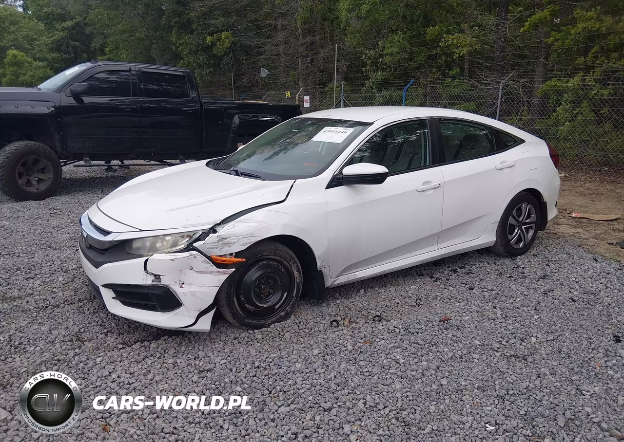 2016 Honda Civic Lx VIN:19XFC2F53GE045077 - 2