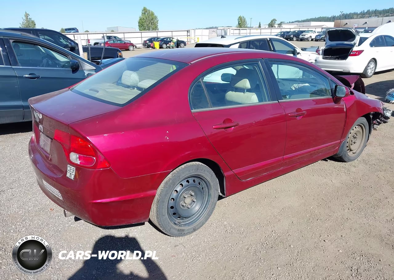 2006 Honda Civic Lx VIN:1HGFA16506L035534 - 4