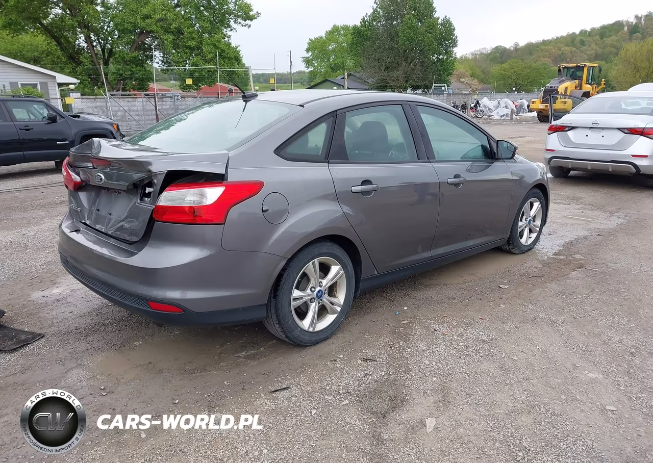 2014 Ford Focus Se VIN:1FADP3F26EL106360 - 4