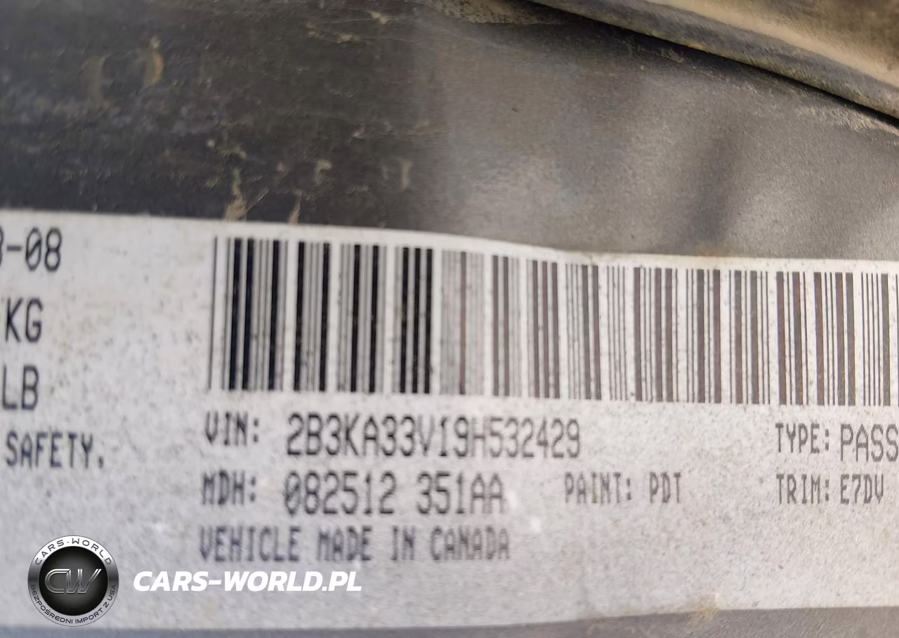 2009 Dodge Charger Sxt VIN:2B3KA33V19H532429 - 9