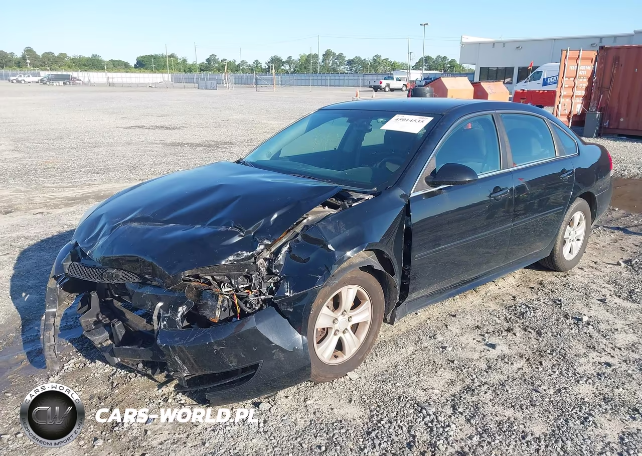 2013 Chevrolet Impala Ls VIN:2G1WF5E35D1255805 - 2