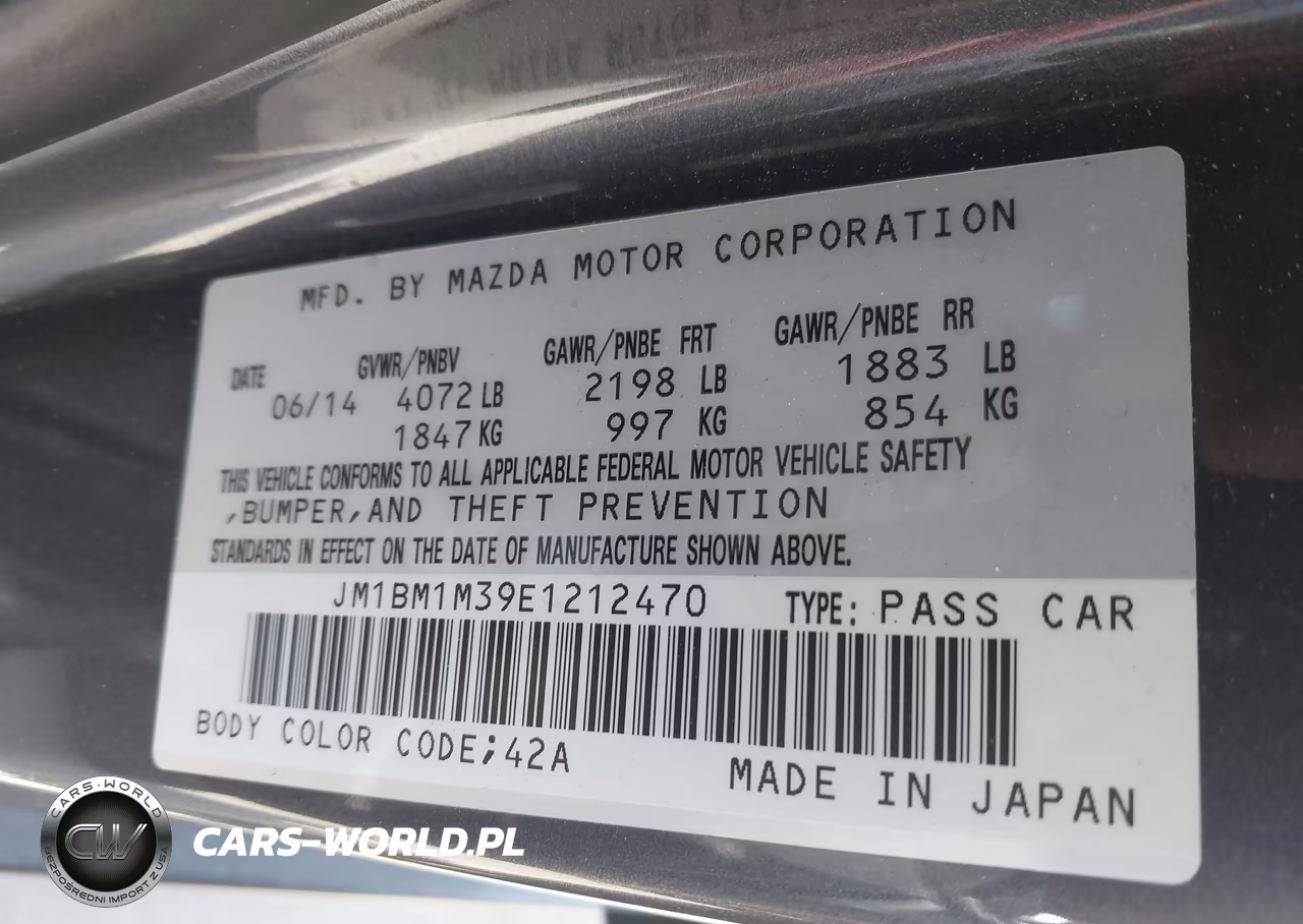 2014 Mazda Mazda3 S Grand Touring VIN:JM1BM1M39E1212470 - 9