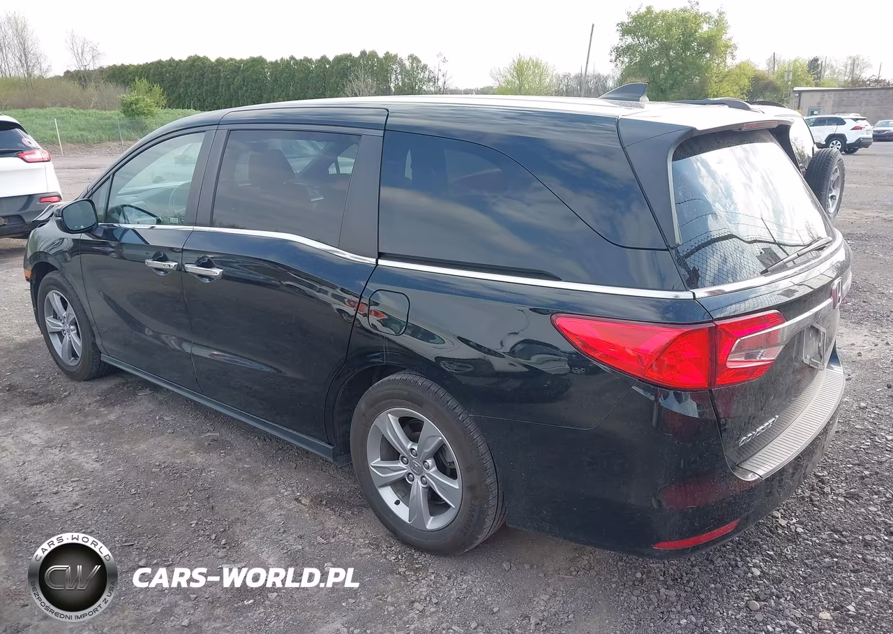 2020 Honda Odyssey Ex-L-Ex-L W-Navi Res VIN:5FNRL6H79LB040246 - 3