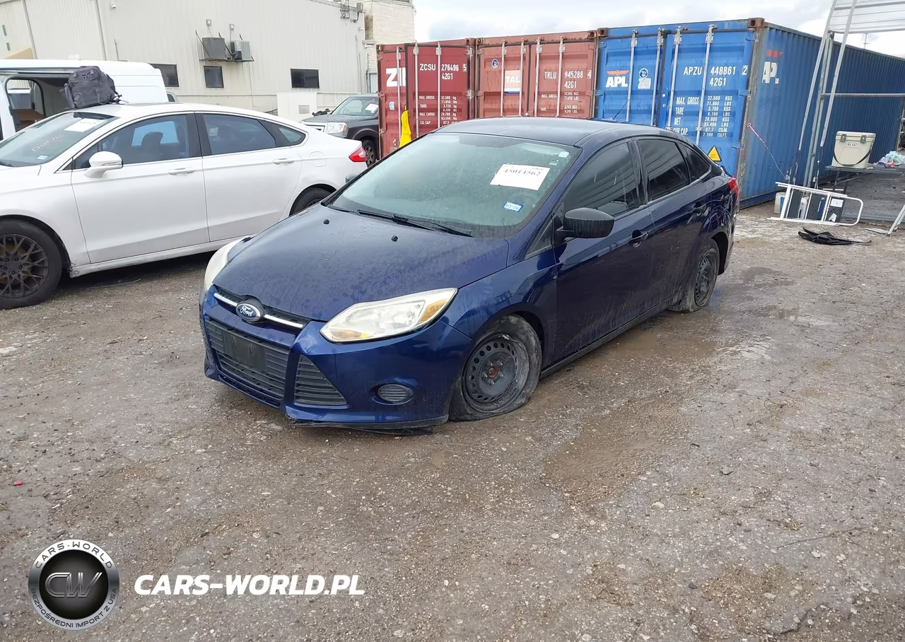 2012 Ford Focus S VIN:1FAHP3E28CL153602 - 2