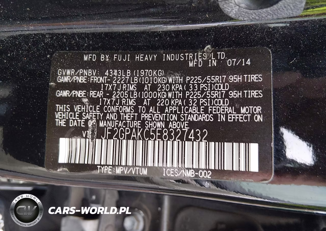 2014 Subaru Xv Crosstrek 2.0I Limited VIN:JF2GPAKC5E8327432 - 9