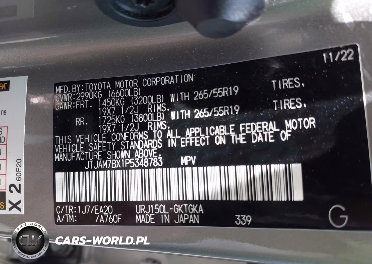 2023 Lexus Gx 460 Premium VIN:JTJAM7BX1P5348783 - 9