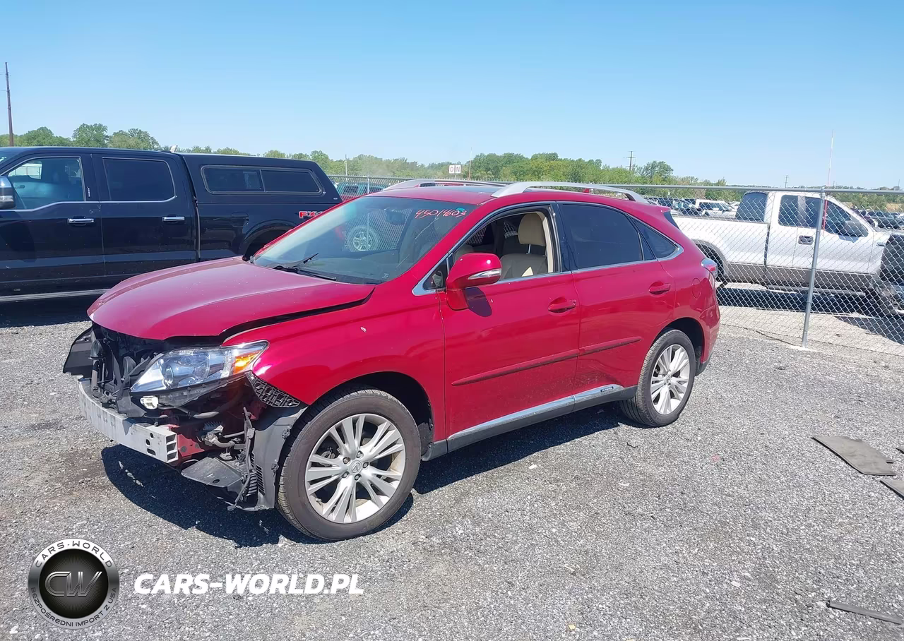 2010 Lexus Rx 450H VIN:JTJBC1BA0A2020148 - 2