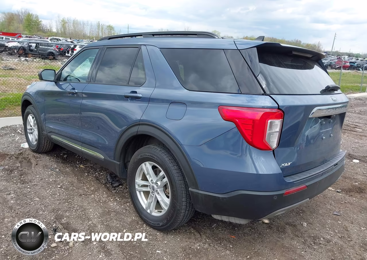 2021 Ford Explorer Xlt VIN:1FMSK8DH2MGA03881 - 3