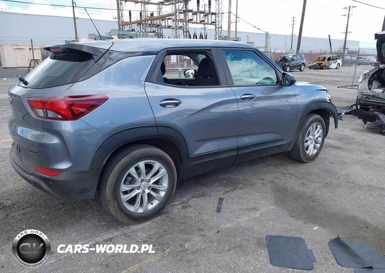 2021 Chevrolet Trailblazer Fwd Ls VIN:KL79MMS25MB011696 - 4