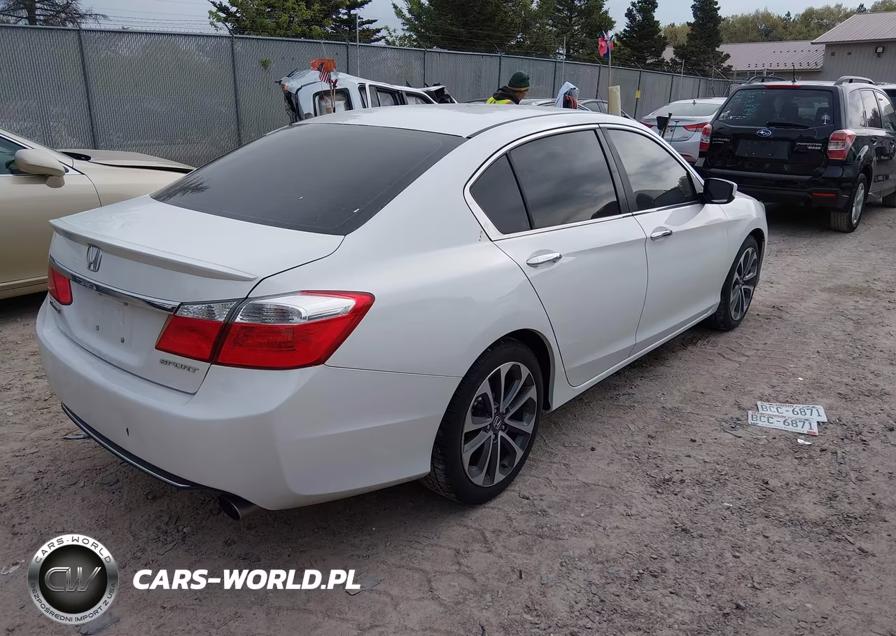 2015 Honda Accord Sport VIN:1HGCR2F52FA093769 - 4