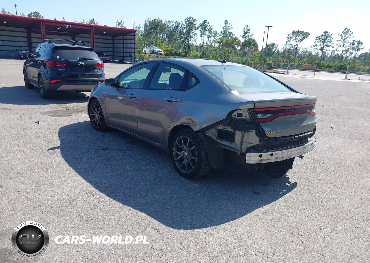 2013 Dodge Dart Sxt VIN:1C3CDFBA9DD304277 - 3
