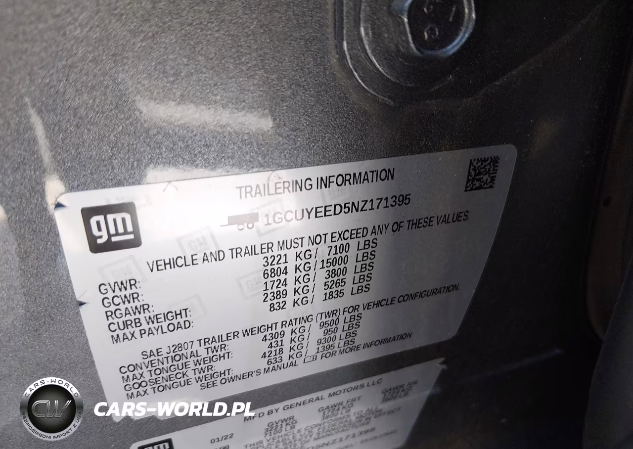 2022 Chevrolet Silverado 1500 Ltd 4Wd Short Bed Rst VIN:1GCUYEED5NZ171395 - 9
