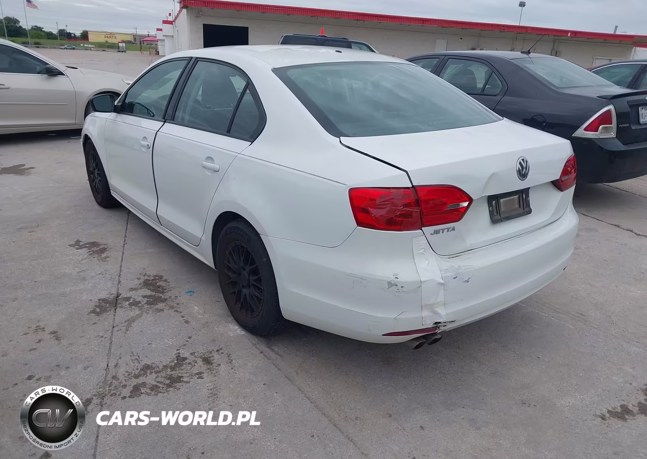 2014 Volkswagen Jetta 2.0L S VIN:3VW2K7AJ9EM301905 - 3