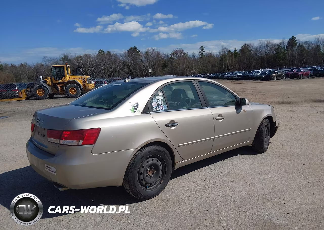 2008 Hyundai Sonata Gls V6 VIN:5NPET46F08H327321 - 4
