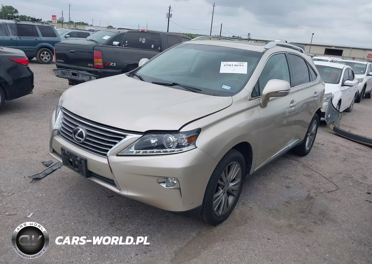 2013 Lexus Rx 350 VIN:2T2ZK1BA7DC125632 - 2