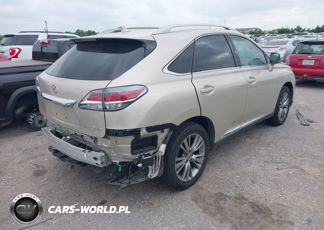 2013 Lexus Rx 350 VIN:2T2ZK1BA7DC125632 - 4