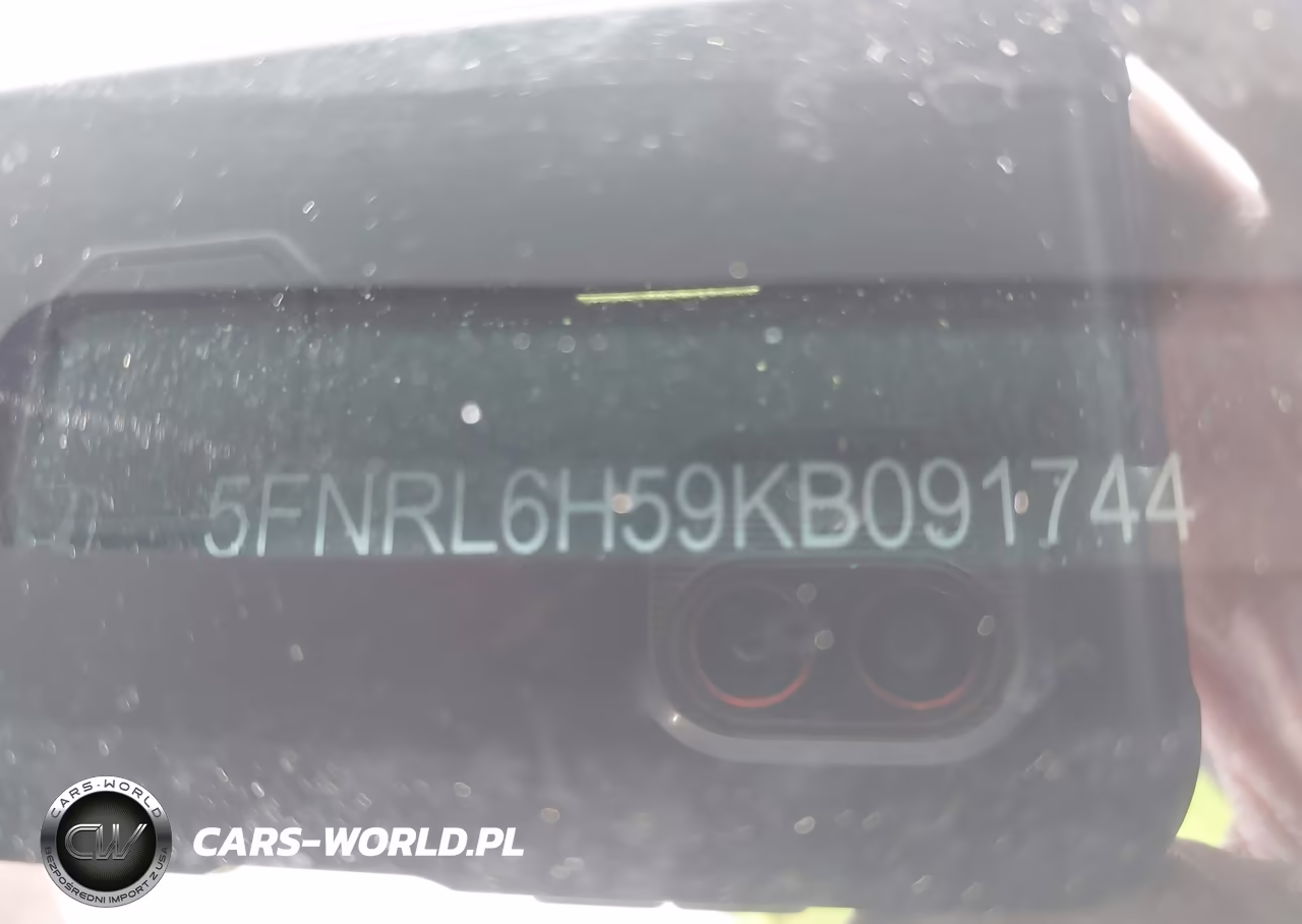 2019 Honda Odyssey Ex VIN:5FNRL6H59KB091744 - 9