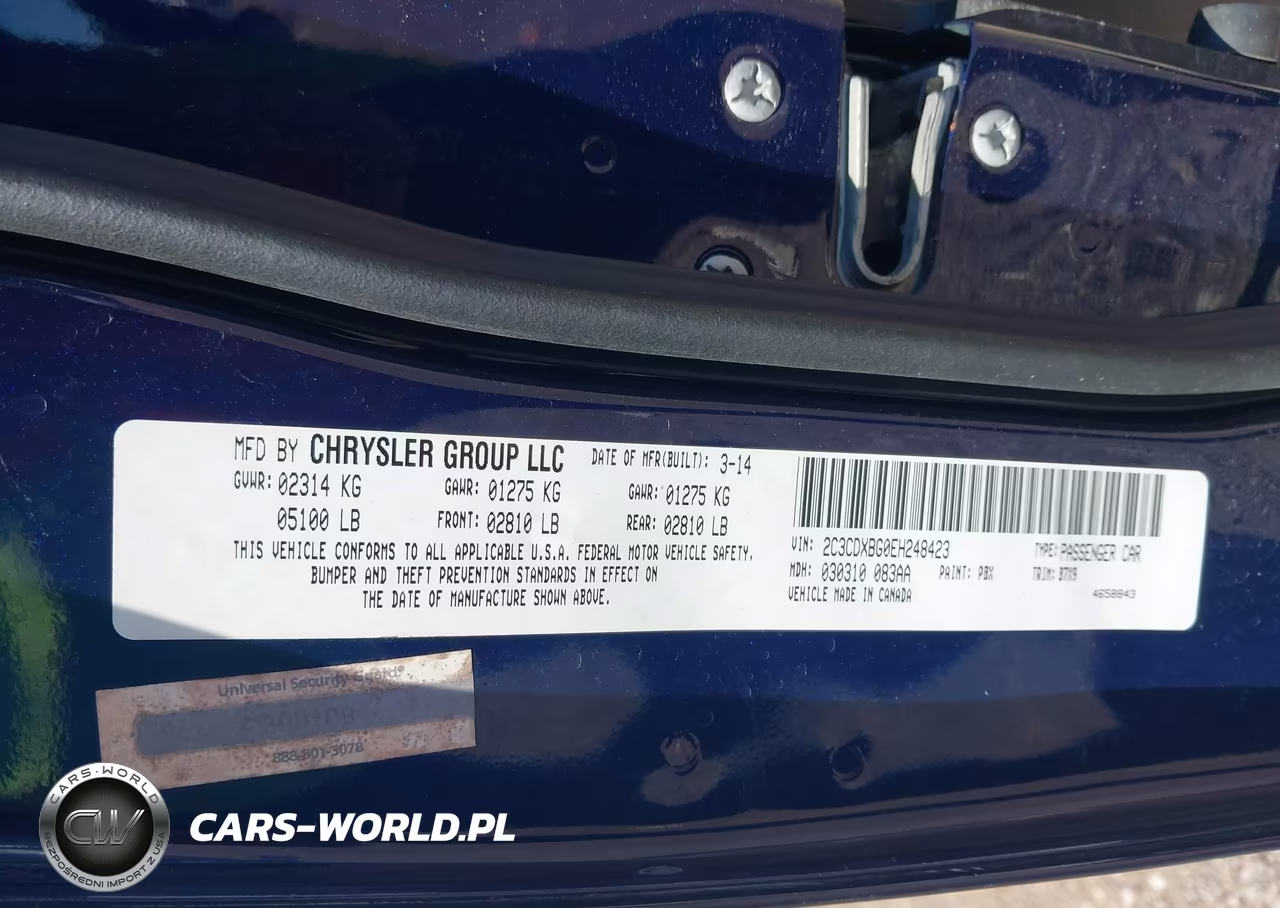 2014 Dodge Charger Se VIN:2C3CDXBG0EH248423 - 9