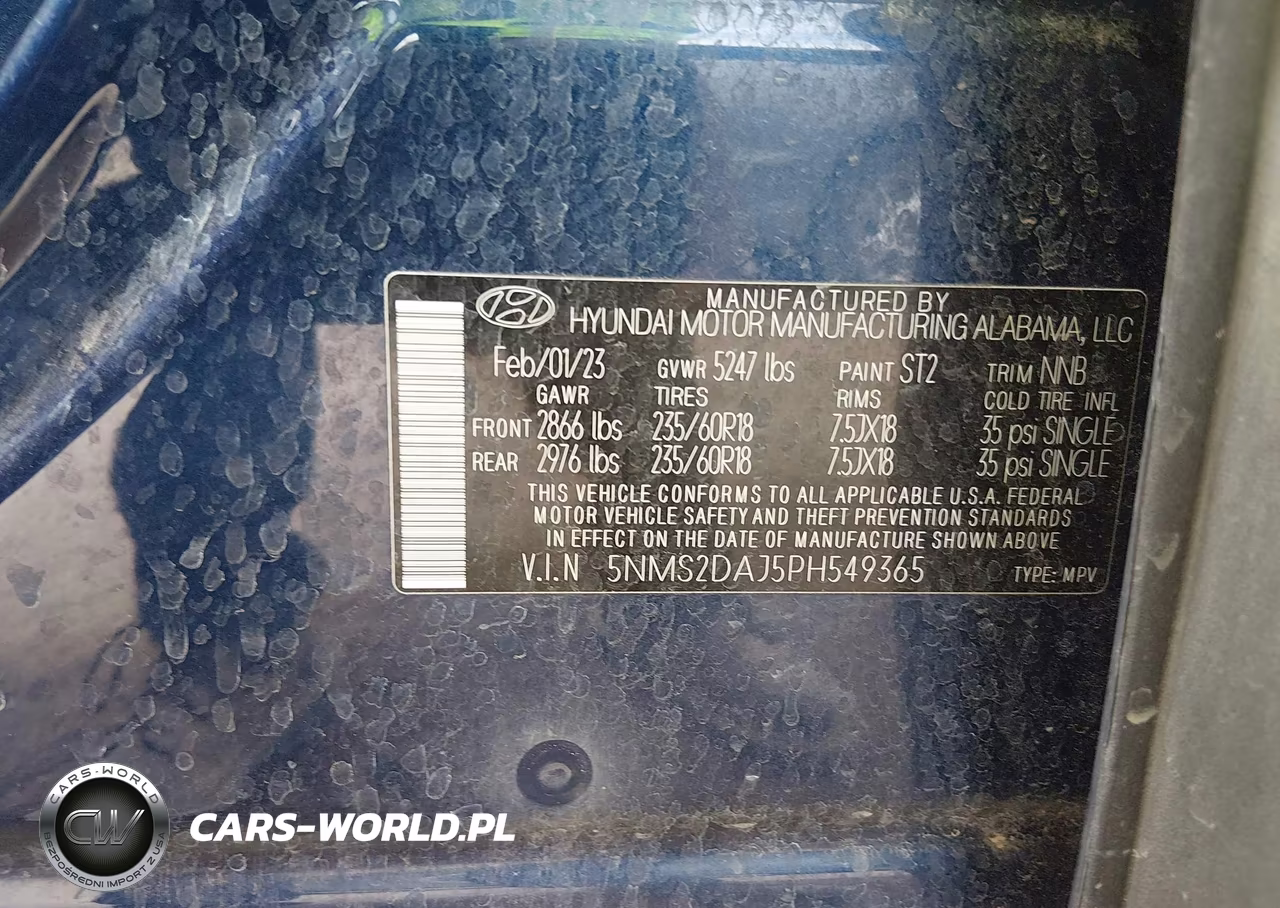 2023 Hyundai Santa Fe Sel VIN:5NMS2DAJ5PH549365 - 9