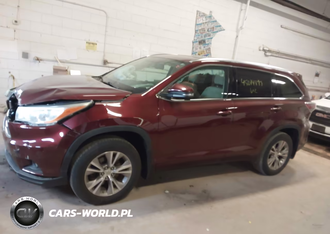 2014 Toyota Highlander Xle V6 VIN:5TDJKRFH6ES014814 - 14
