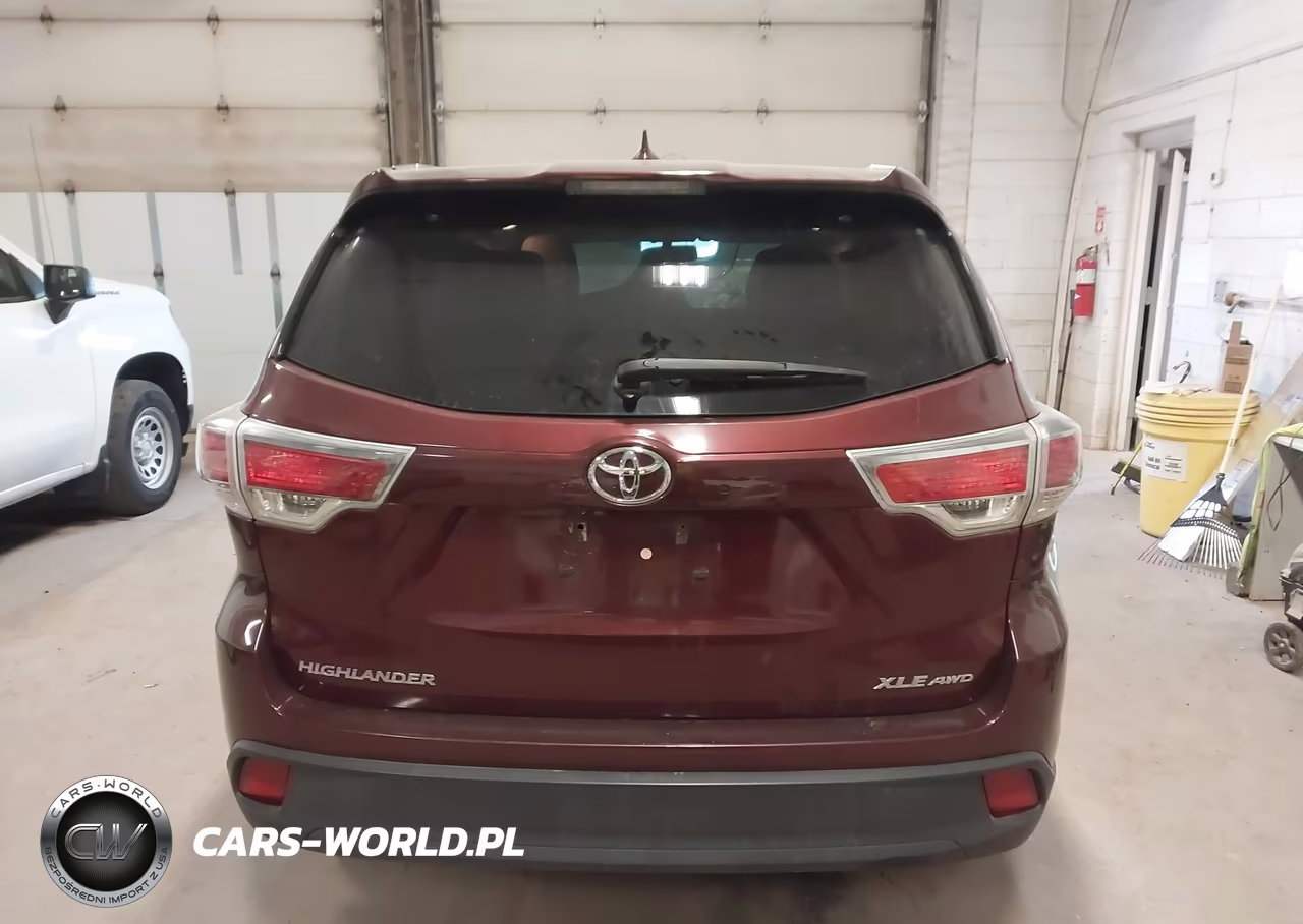 2014 Toyota Highlander Xle V6 VIN:5TDJKRFH6ES014814 - 16