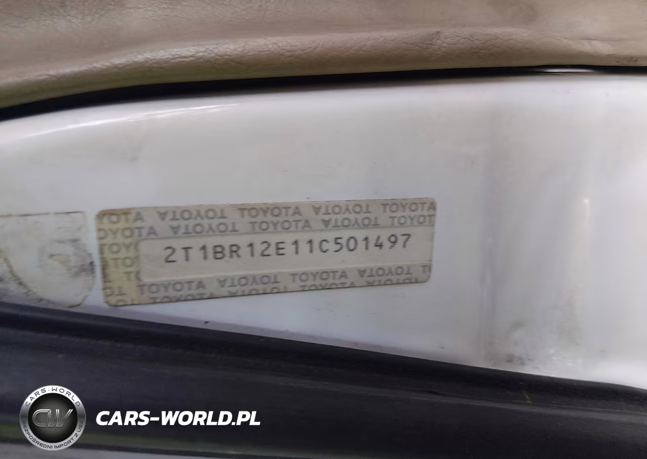 2001 Toyota Corolla Le VIN:2T1BR12E11C501497 - 9
