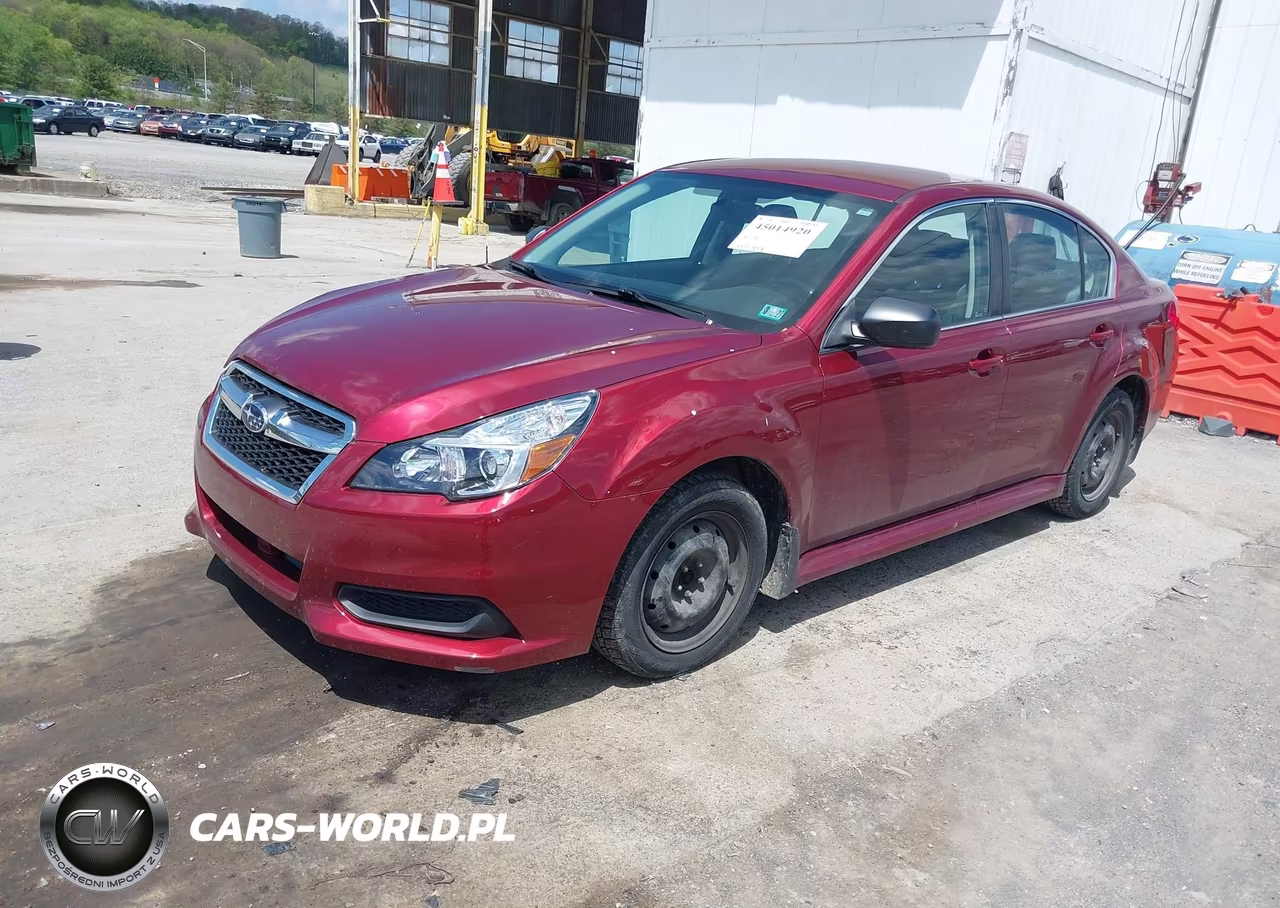 2013 Subaru Legacy 2.5I VIN:4S3BMCA63D3036044 - 2