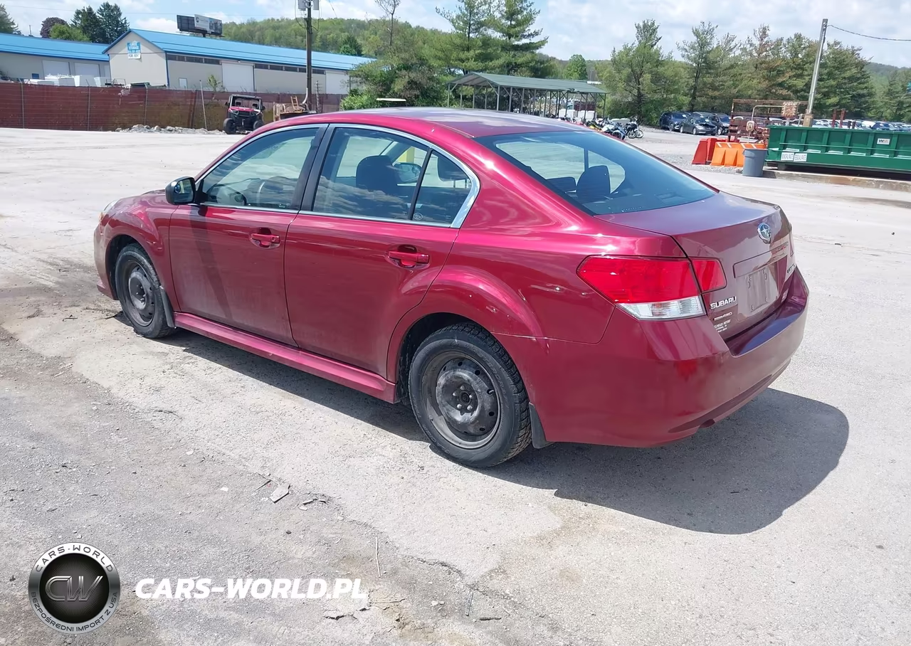 2013 Subaru Legacy 2.5I VIN:4S3BMCA63D3036044 - 3