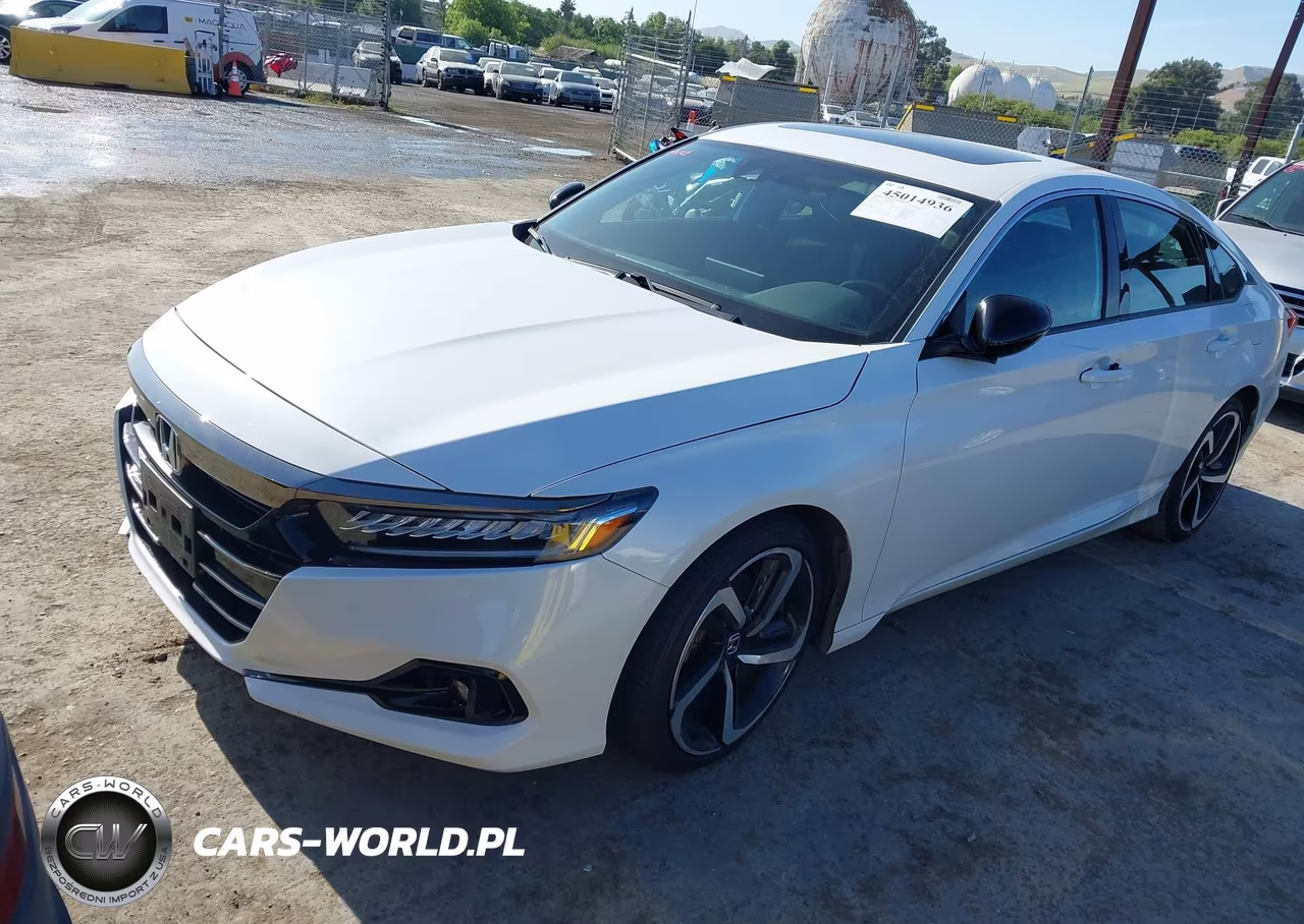 2021 Honda Accord Sport 2.0T VIN:1HGCV2F32MA020425 - 2