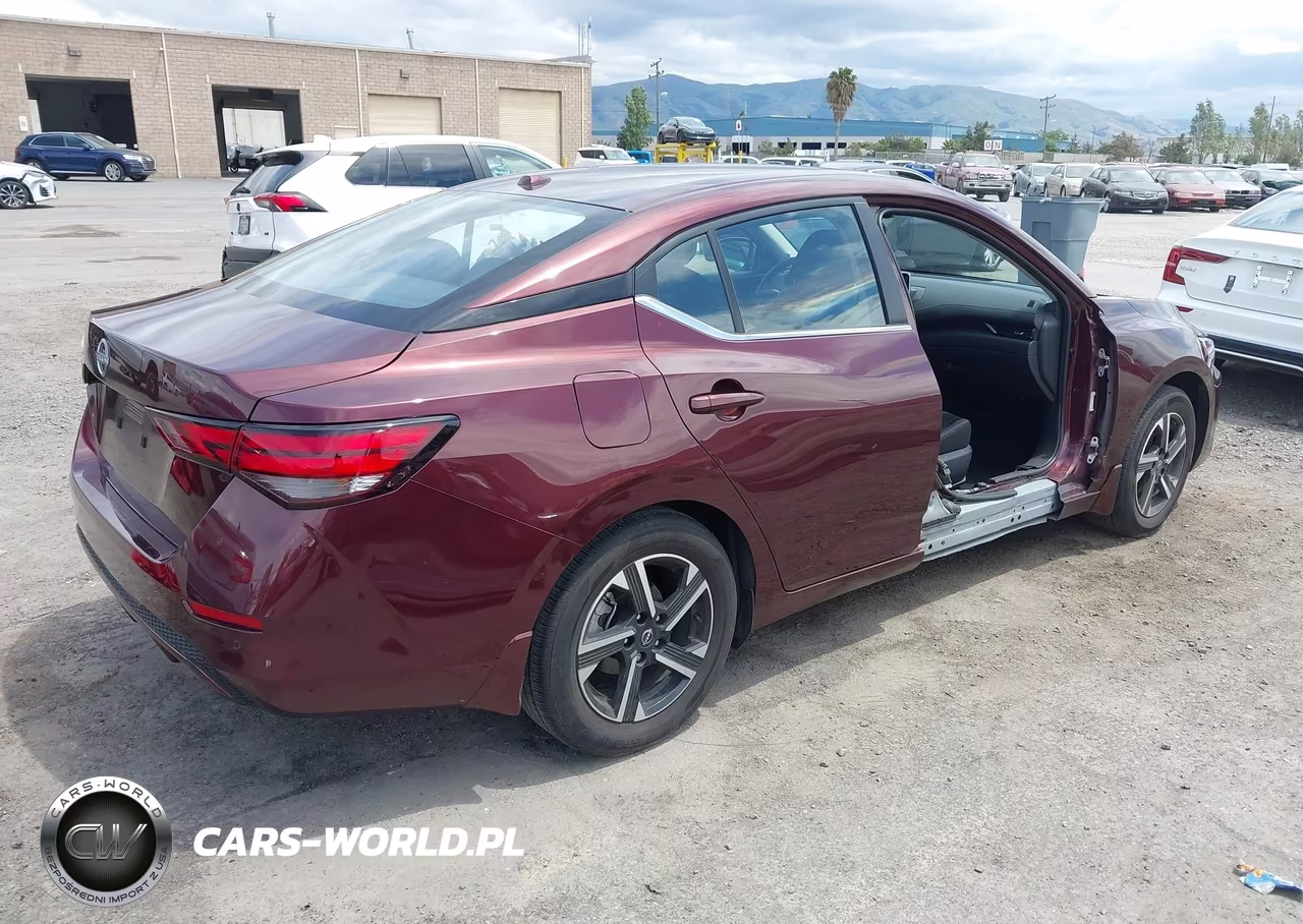 2025 Nissan Sentra Sv VIN:3N1AB8CV4SY243987 - 4