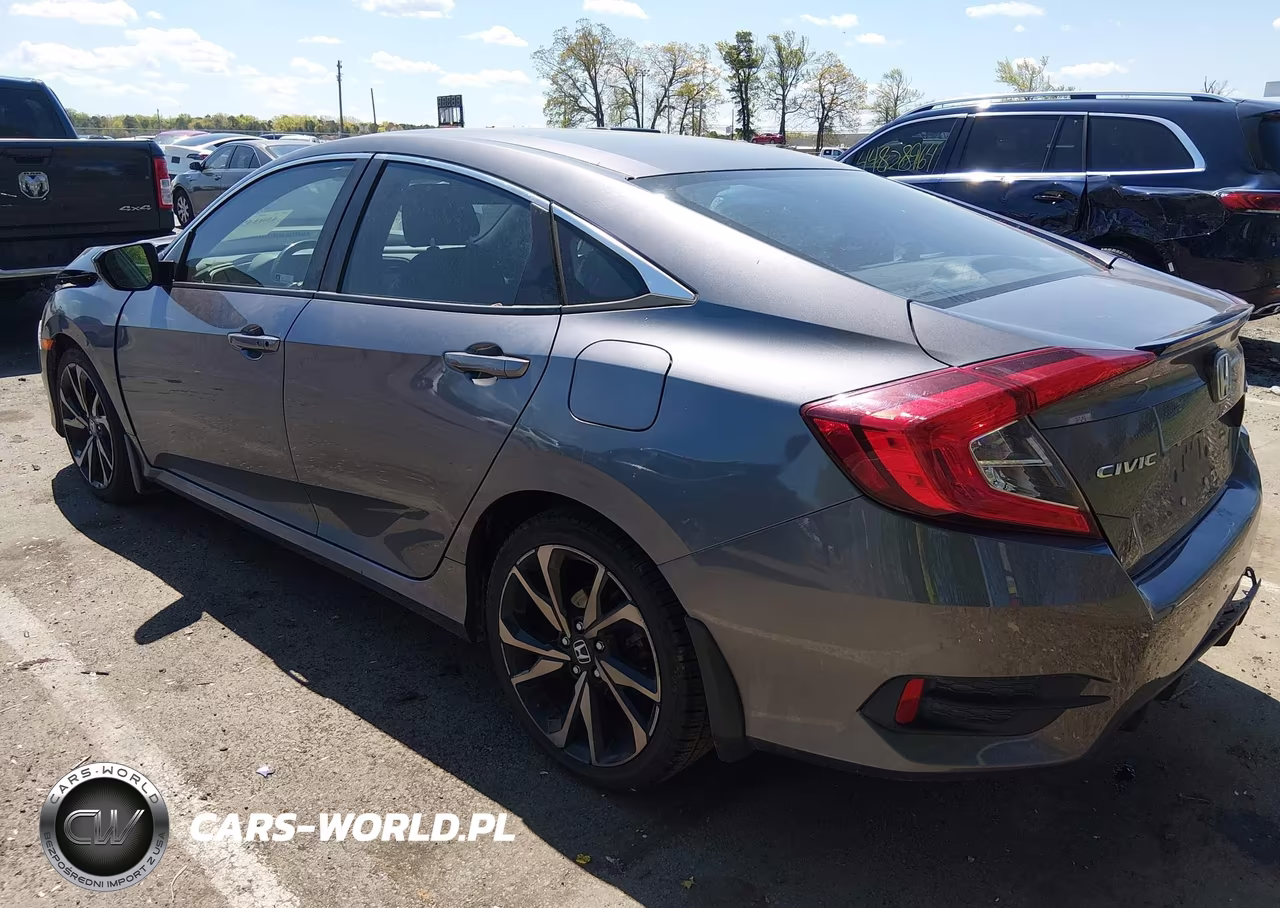 2021 Honda Civic Sport VIN:2HGFC2F86MH524797 - 3
