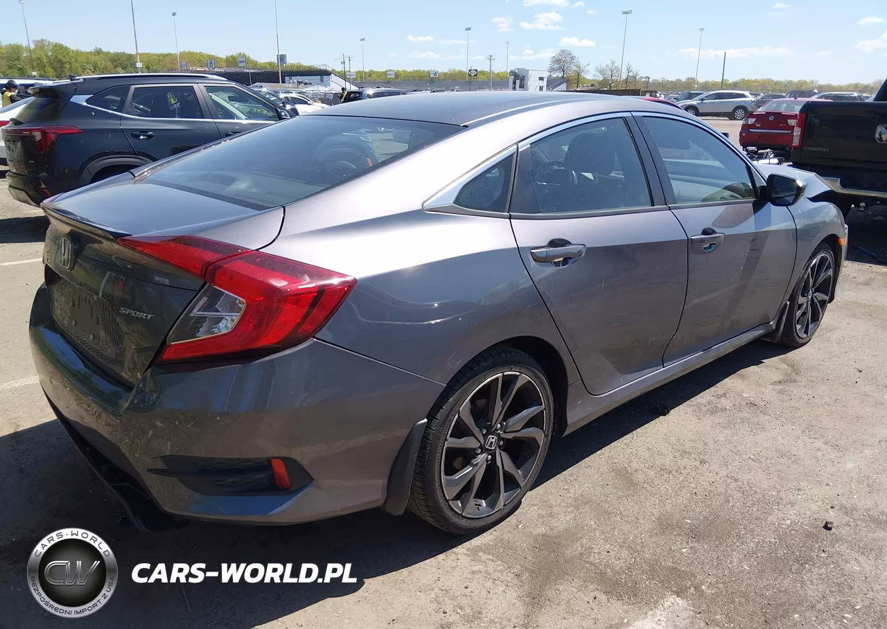 2021 Honda Civic Sport VIN:2HGFC2F86MH524797 - 4