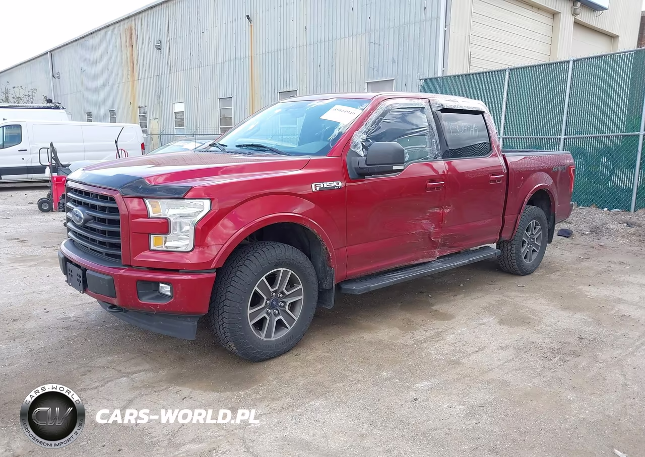 2017 Ford F-150 Xlt VIN:1FTEW1EF6HFB45141 - 2
