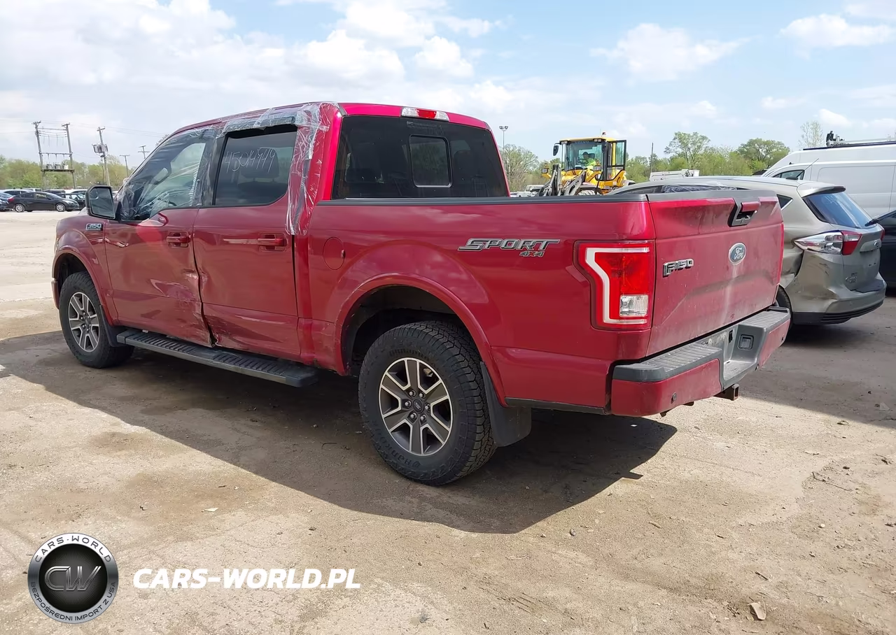 2017 Ford F-150 Xlt VIN:1FTEW1EF6HFB45141 - 3