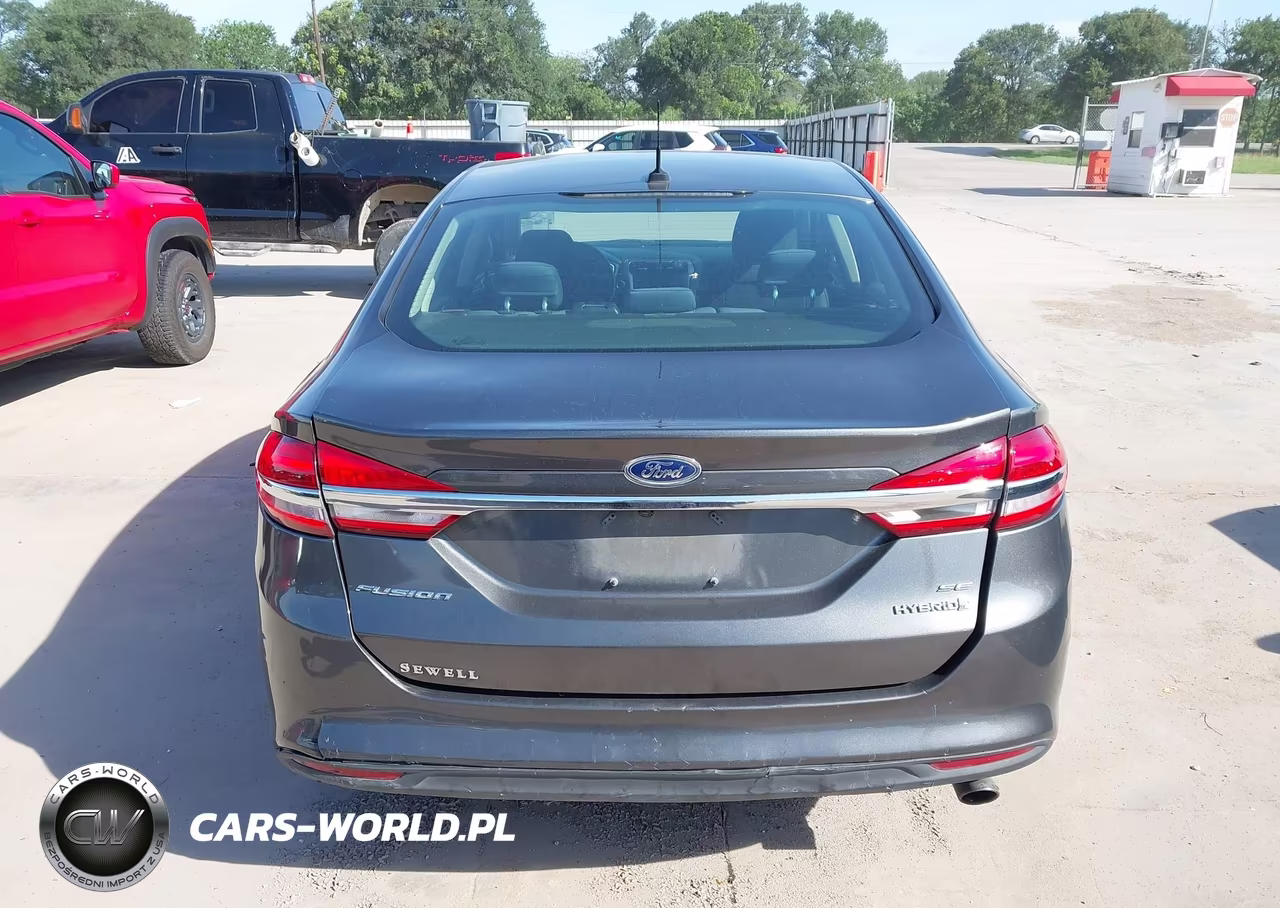 2017 Ford Fusion Hybrid Se VIN:3FA6P0LU8HR374443 - 16