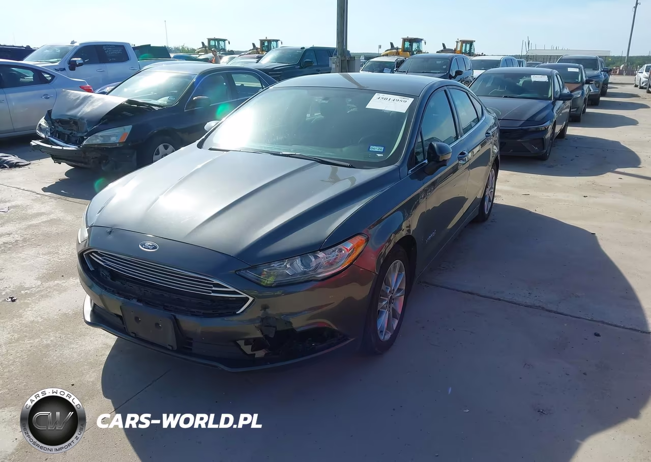 2017 Ford Fusion Hybrid Se VIN:3FA6P0LU8HR374443 - 2