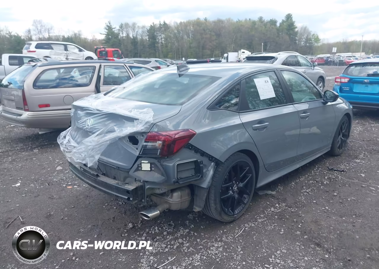 2025 Honda Civic Sport VIN:2HGFE2F58SH545003 - 4