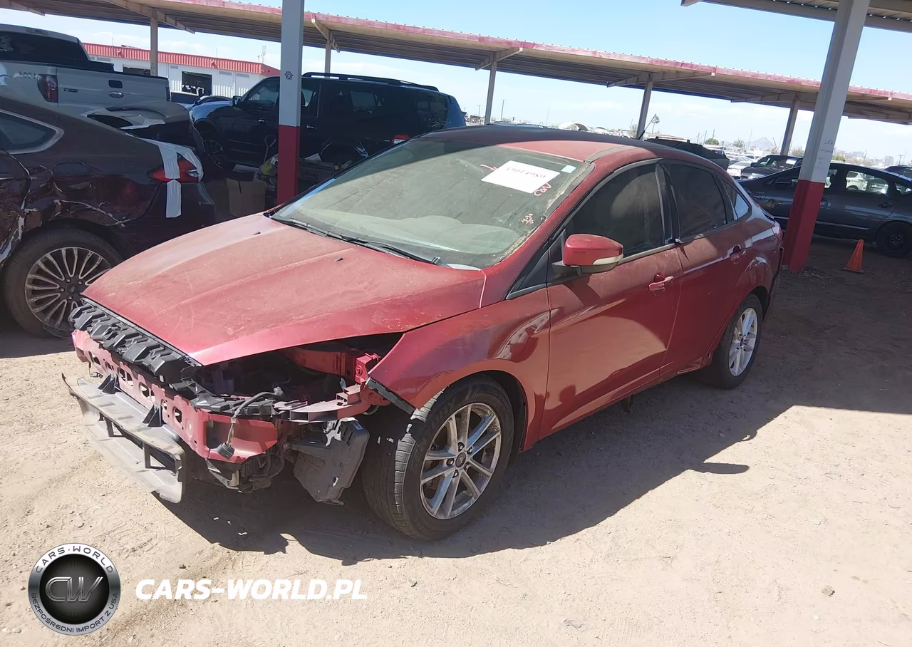 2015 Ford Focus Se VIN:1FADP3F2XFL211128 - 2