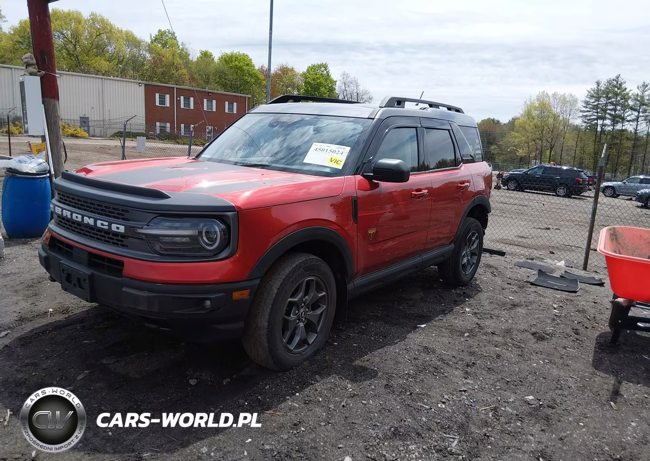 2023 Ford Bronco Sport Badlands VIN:3FMCR9D96PRD60007 - 2