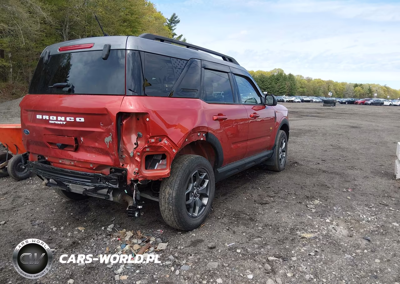 2023 Ford Bronco Sport Badlands VIN:3FMCR9D96PRD60007 - 4