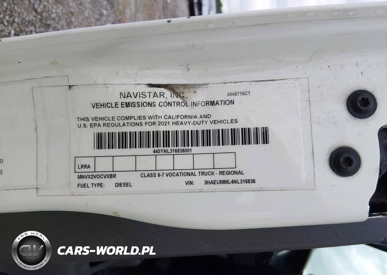 2022 International Mv VIN:3HAEUMML4NL316836 - 8