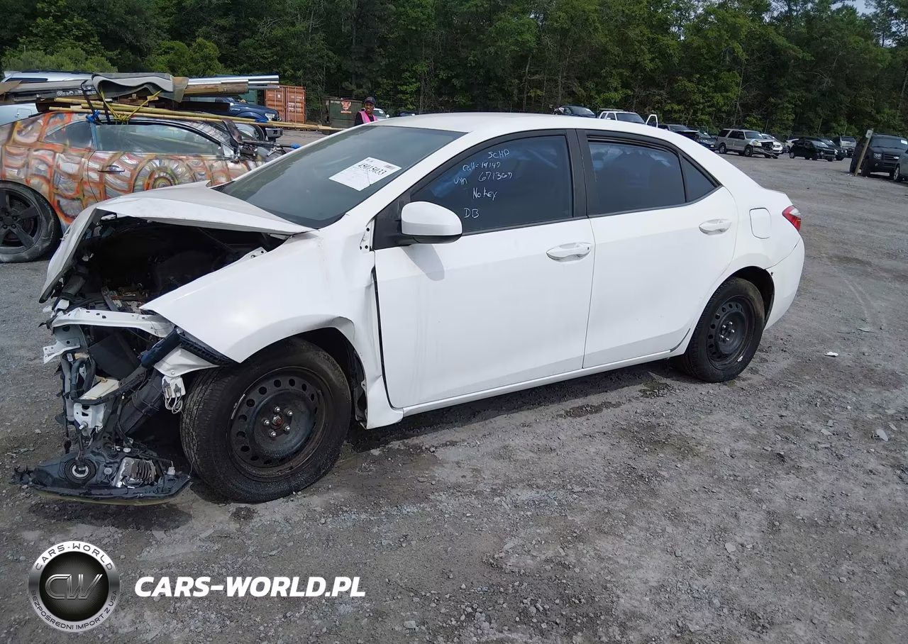 2016 Toyota Corolla Le VIN:2T1BURHE8GC671367 - 2
