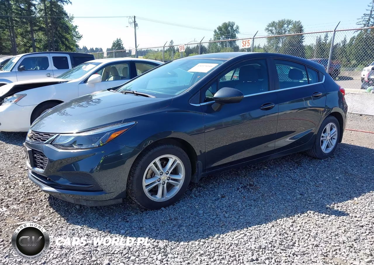 2017 Chevrolet Cruze Lt Auto VIN:3G1BE6SM3HS537505 - 2