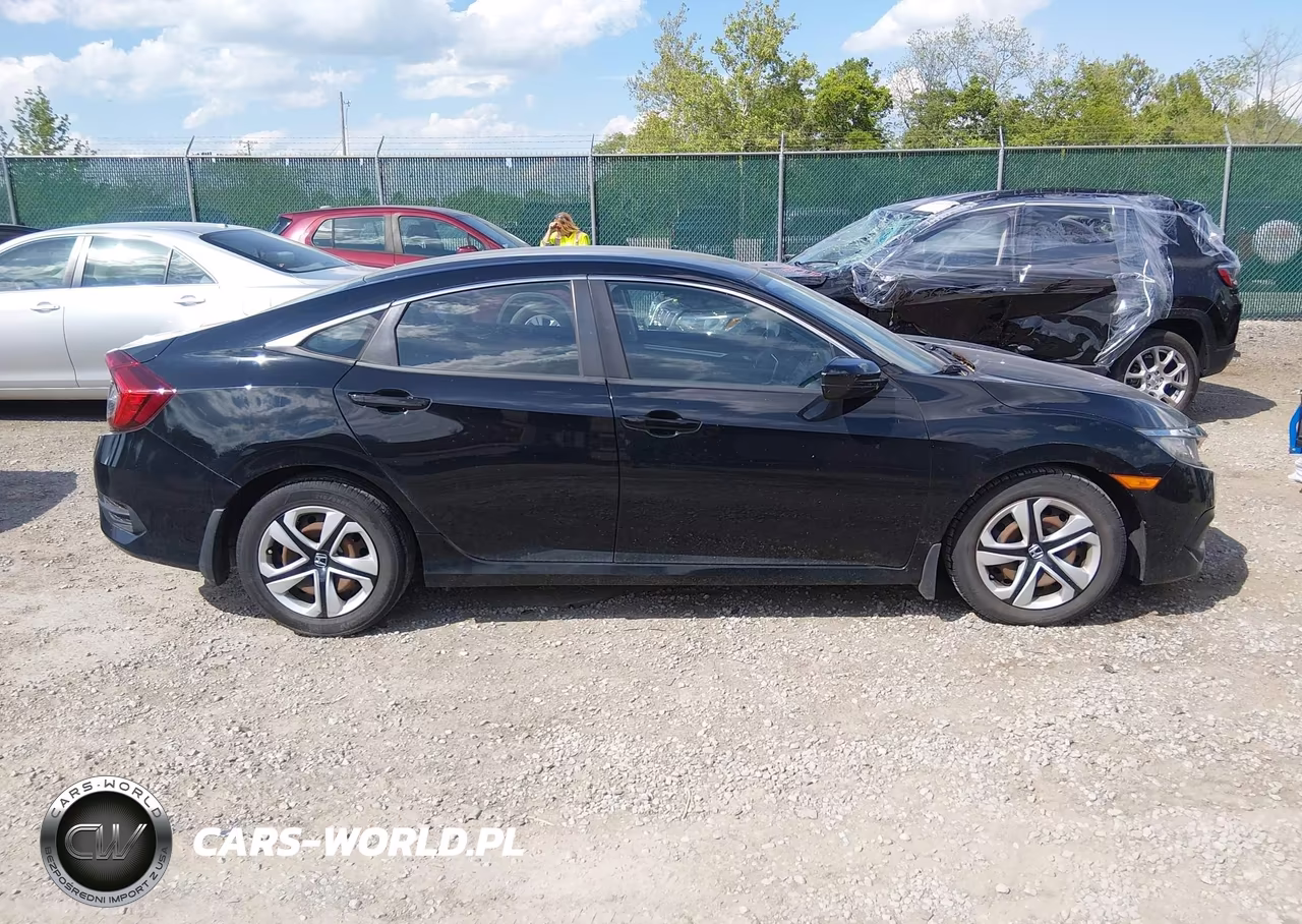 2018 Honda Civic Lx VIN:19XFC2F5XJE042426 - 13