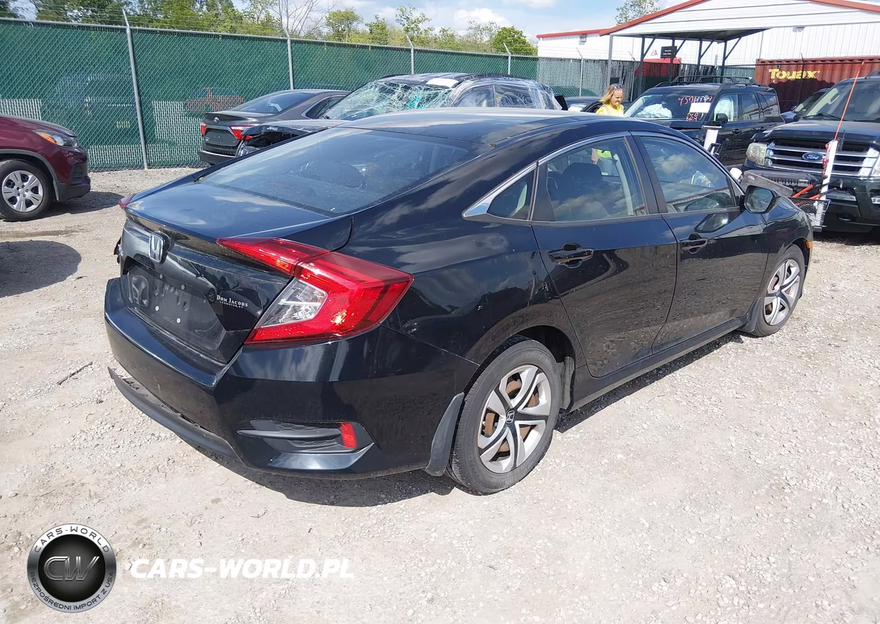 2018 Honda Civic Lx VIN:19XFC2F5XJE042426 - 4
