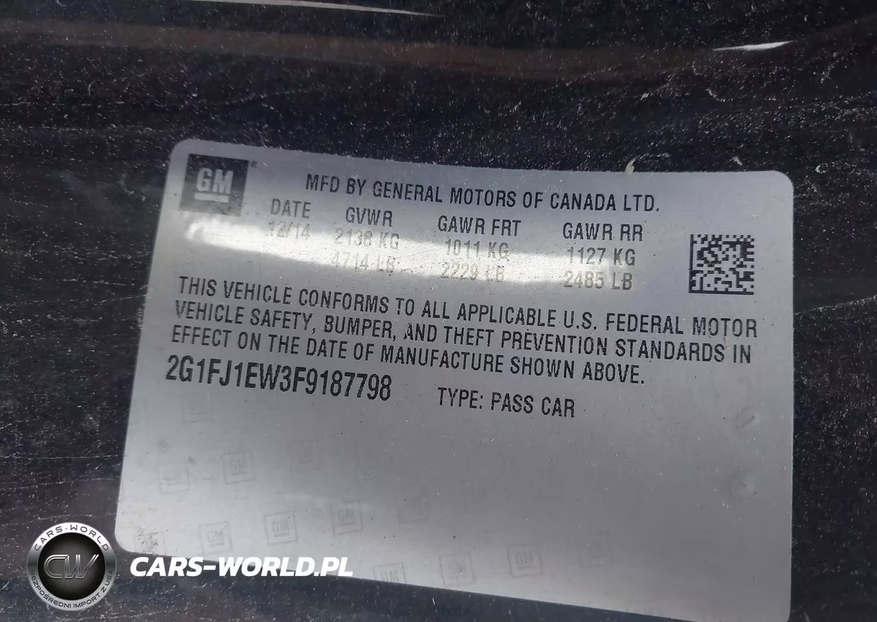 2015 Chevrolet Camaro 2Ss VIN:2G1FJ1EW3F9187798 - 9