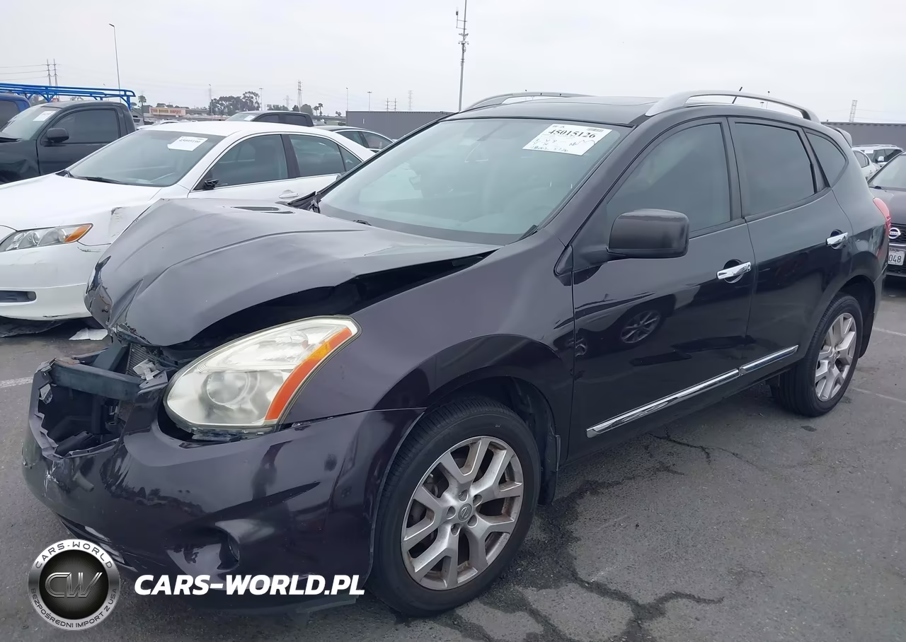 2011 Nissan Rogue Sv VIN:JN8AS5MV9BW301419 - 2