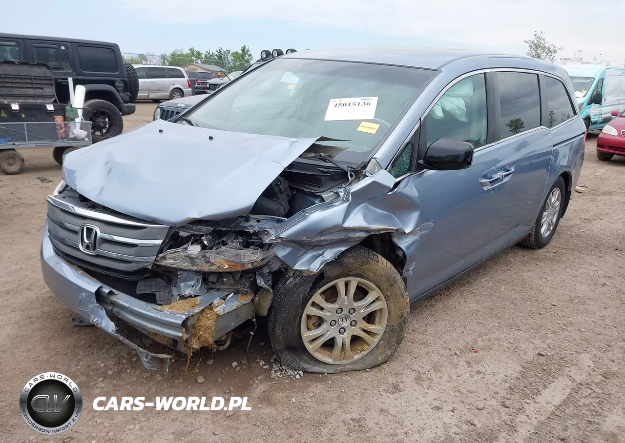 2012 Honda Odyssey Ex VIN:5FNRL5H42CB072133 - 2